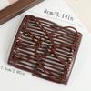 2 Pieces of Fashionable and Elegant Magic Combs Suitable for Women's Accessories, Adjustable Elastic Double Comb Hair Clips Suitable for Th