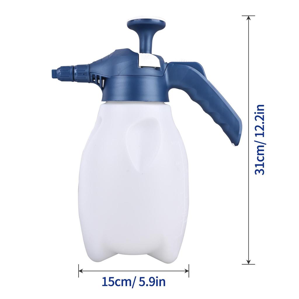 Foam Pump Blaster 68 Oz– Multi-Purpose Hand Pump Foam Sprayer with Dual Adjustable Nozzles + Perfect for Car Washing & Garden Watering