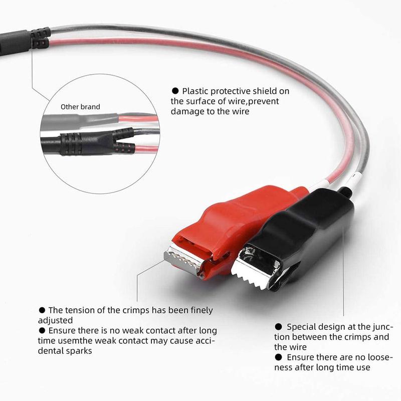 3M Power Cord for Shimano DAIWA Electric Fishing Reels Power Cable Battery Connecting Line Cable Fishing Reels Accessories