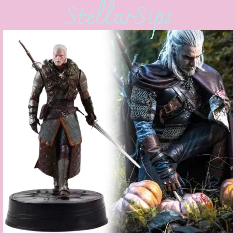 Hunt 3 Wild Geralt Actionfigur Modell Spielzeug Plastikpuppe Dekoration
