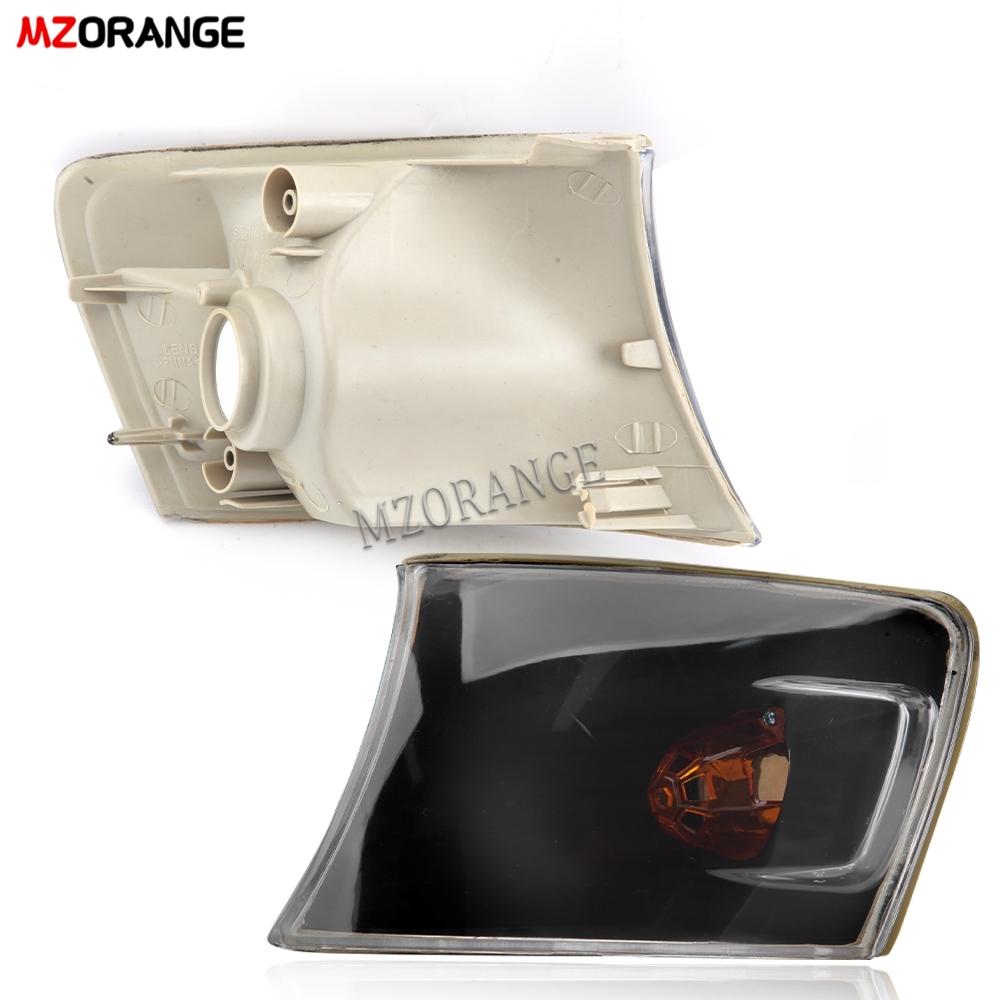 Feu de coin pour Toyota CHASER GX100 JZX100 1996-2001 Lampe clignotante avant de voiture Lampe clignotante de phare Sans