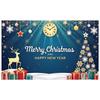 Christmas Banner Christmas Tree Design Winter Celebration Banner New Year Backdrop Snowflake Decor New Year Banner For New Year