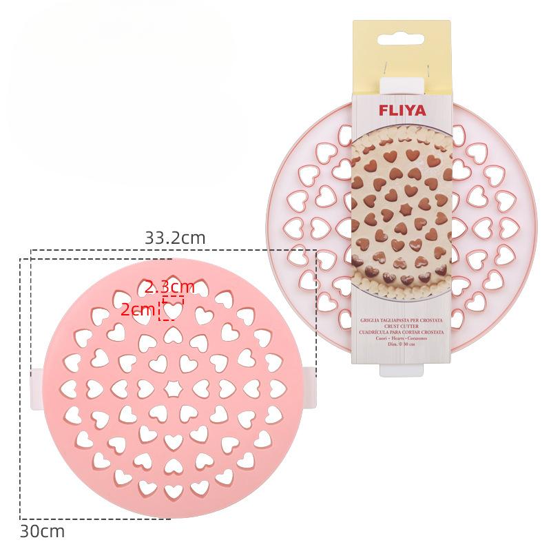 

Apple Pie Sun Pie Large Diamond-shaped Heart Four-leaf Clover Small Diamond-shaped Pizza Decoration Tools Baking Utensils No. 96