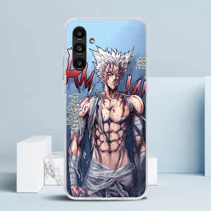 One P-Punch-Man Garou Phone Case For Samsung Galaxy A17 A37 A57 A16 A15 A14 A13 A56 A55 A54 A53 A36 A35 A34 A33 A26 A25 A24 A23