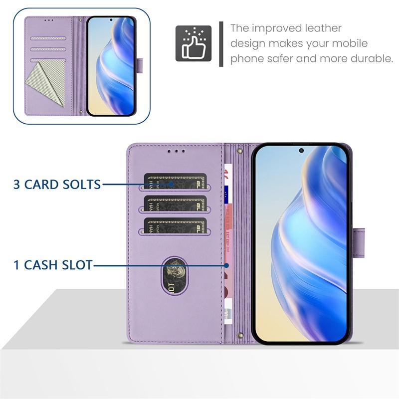 For Redmi Note 13R 13 14 Pro Plus 4G 5G Case Flip Leather Pocket Card Slots Cover Casing