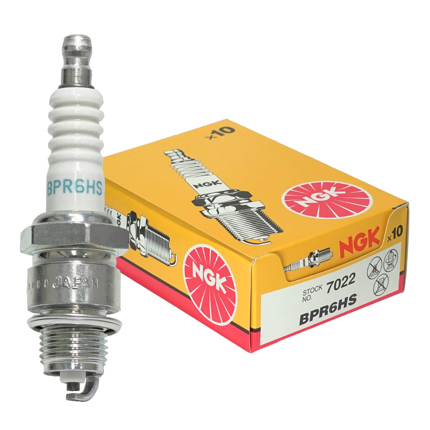 

Номер модели свечи зажигания: BPR6HS Номер по каталогу 7022 (10 кусочков)