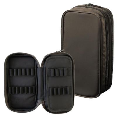 LIHIT LAB XCOA Spread Double Pen Ash Case, Brown, A3801-9