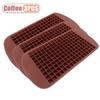 1-5PCS160 Grid Silicone Ice Tray Ice Cubes Foldable Ice Mold Ice Breaker Ice Grid Tray Small Square Mold Ice Maker Silicone Mold