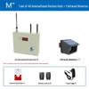 Black Iron Solar Wireless Anti-Theft Infrared Security Alarm for Fish Ponds and Orchards