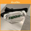 Pvc Transparent Shoulder Bag For Women With Letter Design And Zipper Closure