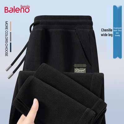 Baleno Men's Chenille Straight Leg Casual Pants