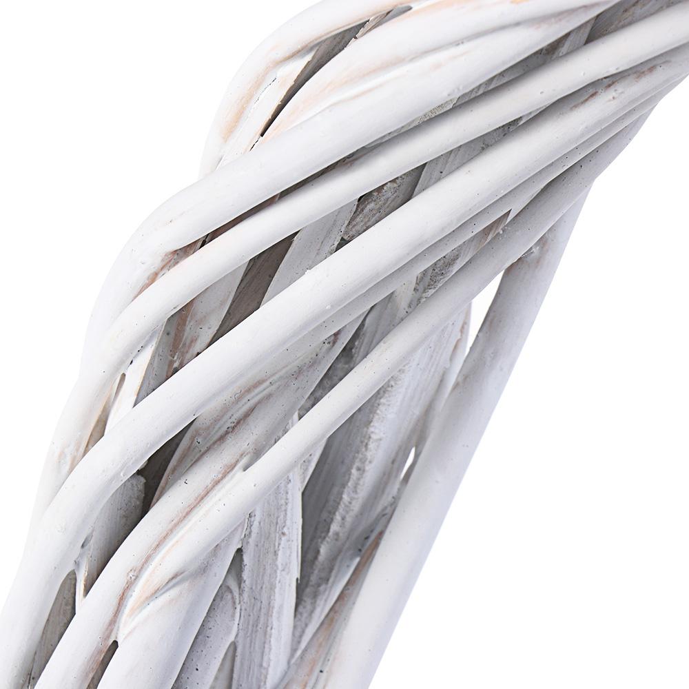 10-30CM Rattan Wicker Ring White Wreath Garland Hanging Vine Ring DIY Party Decorations Ornaments Wedding Wreaths Handmade Craft