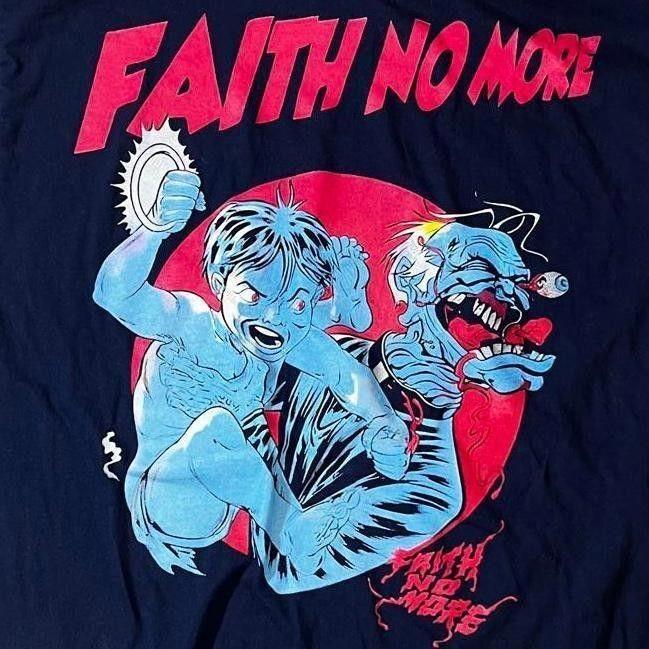 

VIntage FAITH NO MORE Band Navy Shirt Unisex Concert S to 5XL SG505 Unisex T-Shirt M