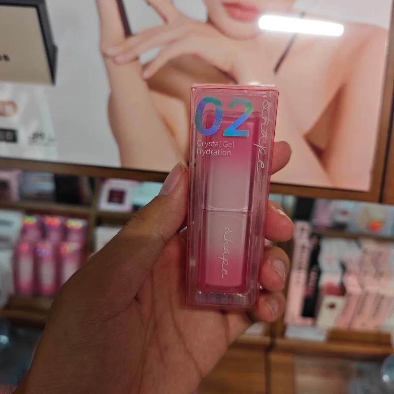 Miniso Heartbeat Series Crystal Jelly Hydrating Lipstick Peach Croissant Cinnamon Oolong Miniso