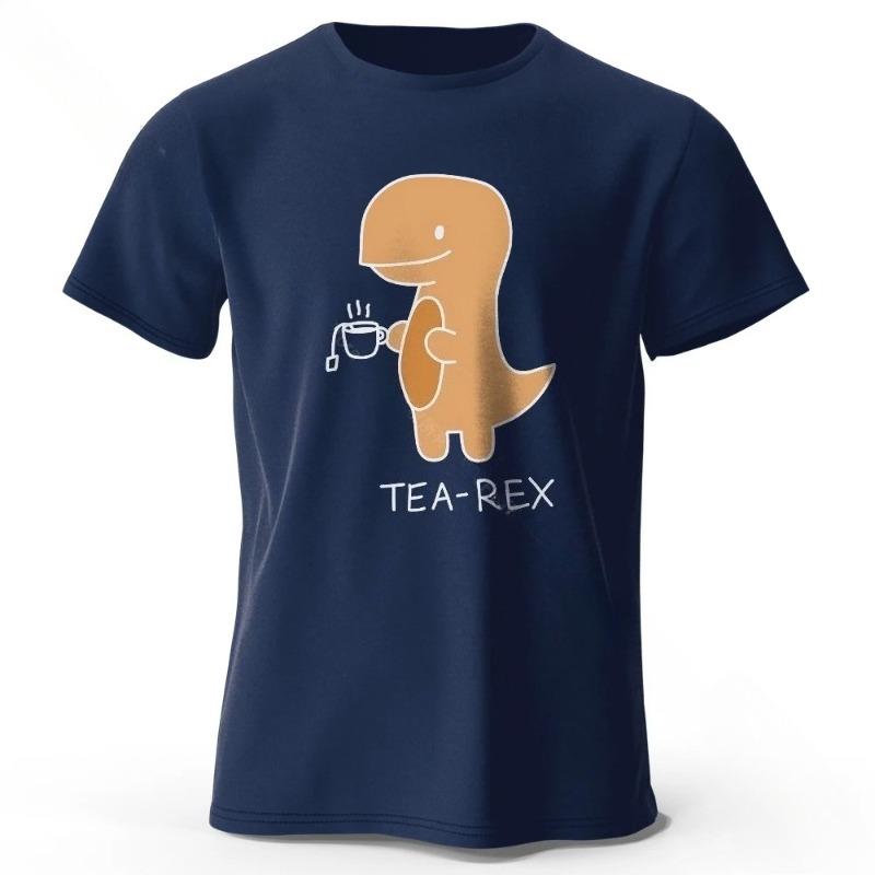 Fabric Simple Stylish 100% Cotton T-Shirt High Quality Soft Breathable Round Neck Short Sleeve Tee Unisex Quirky Style Loose Fit