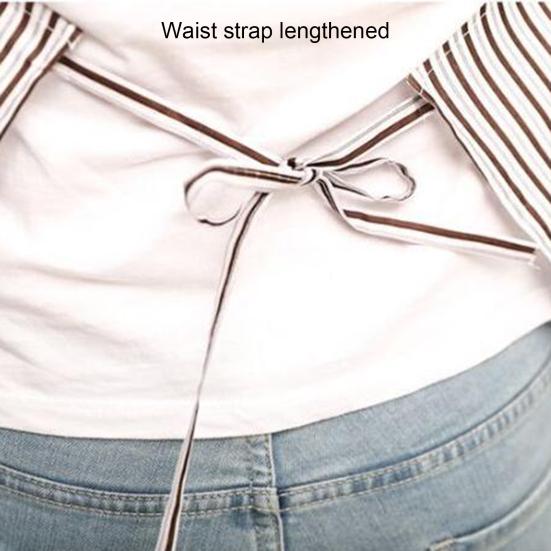 Kitchen Apron with Soft Strap Pig Pattern Polyester Easy to Clean Cooking Bib for Baking