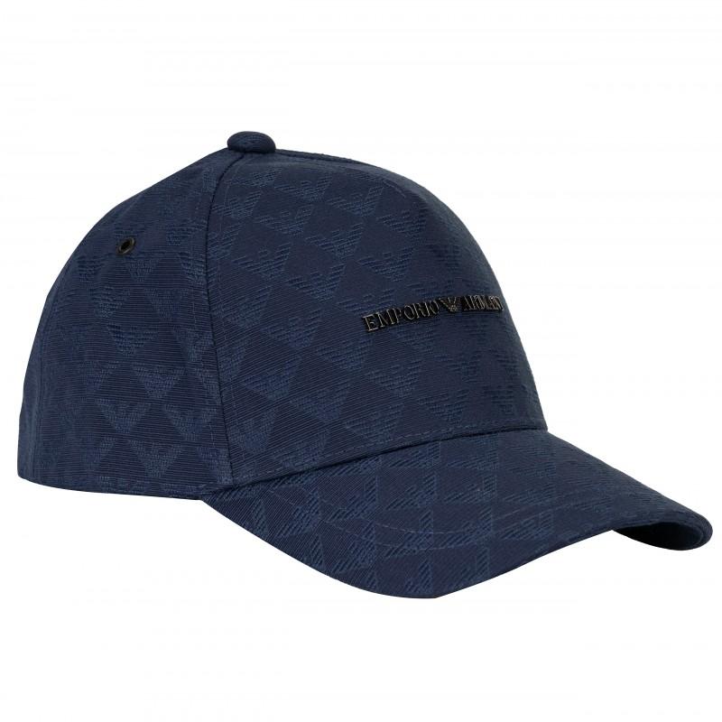 Emporio Armani striking royal blue baseball cap