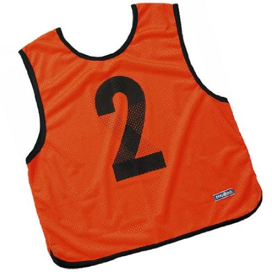 Molten Game Vest Fluorescent Orange 10-Pack (1-10) GB0113-KO