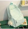 Schoolbag Simple Leisure Commuter Bag Large Capacity Tote Bag 1011 New Japanese Large Capacity Versatile High Value Backpack