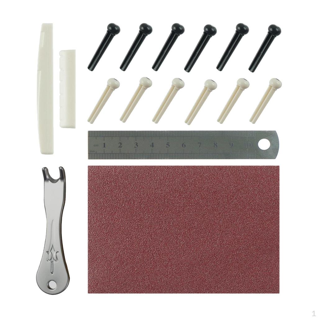 Folk Guitar String Peg Multifunction Durable Decorative Bridge Pins