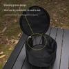 Portable Camping Cookware Set with Tableware Storage Bag
