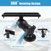 Fish Finder Mount Base 360 degrees  Rotating Adjustable Fish Finder Rack Mounting Bracket for Boat Canoe Kayak