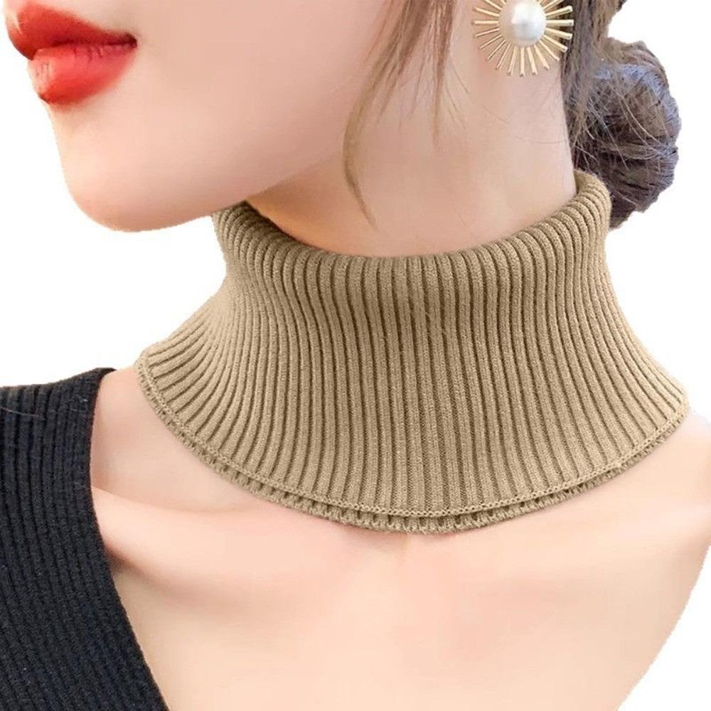 Knitted Neck Warmer Detachable Turtleneck New Fake Collar Gift
