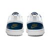 New Nike Court Borough Low 2 White Valerian Blue GS BQ5448-121