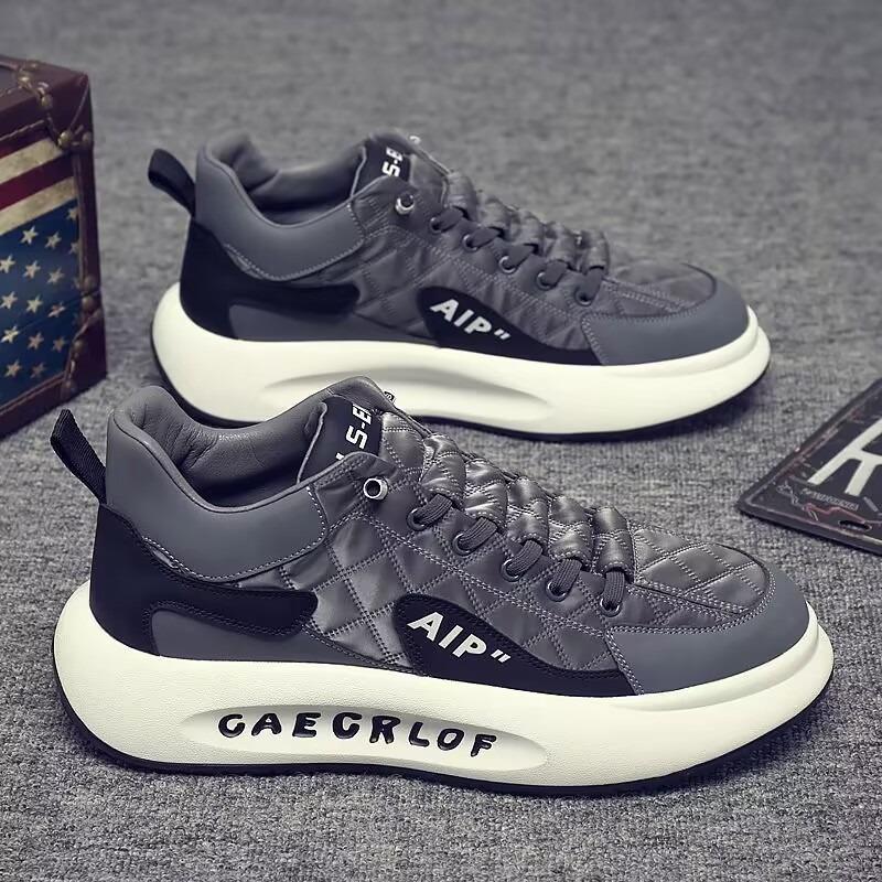 

Men s shoes 2024 new spring British style casual shoes sports platform men s sports shoes fashion Forrest Gump shoes 44