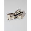 1PC  Solid Color Fashion Fabric Bow Banana Hair Clips Hairpin for Women Back Head Ponytail Headdress  Hair Accessories