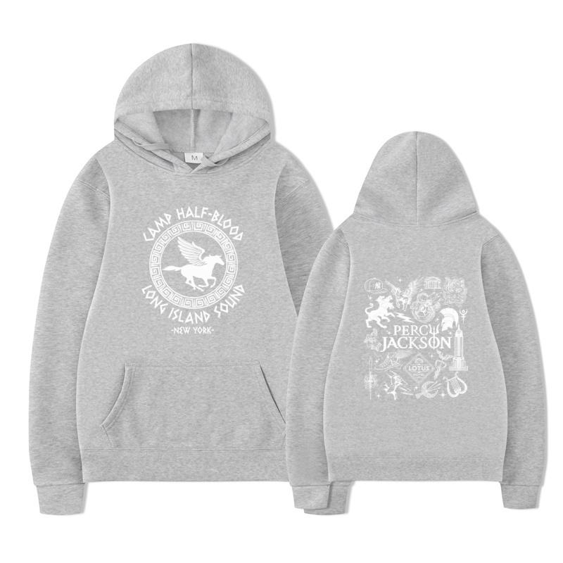 Camp Half Blood Long Island Sound Percy Jackson Hoodie Harajuku Men's Casual Fashion Streetwear