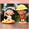 Chibi Maruko Chan Anime PVC Schreibtischdekoration mit kreativer Bürofigur für Kinder und Jugendliche