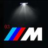LED Car Door logo Projector Lamps Welcome Light For BMW E90 E91 E92 E93 E60 E61 F10 F07 E63 E64 F12 F13 F30 E87 F20 Accessories MA6