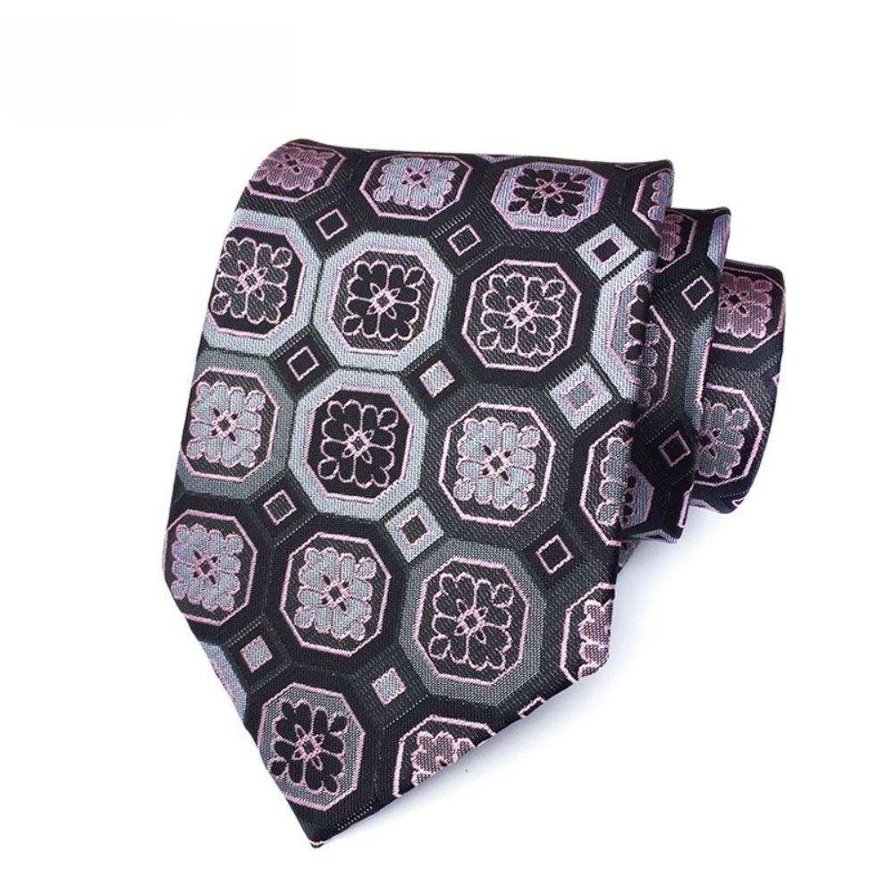 Accessories Floral Neck Ties Jacquard Business Formal Tie Classic Groom Neck Wear  Party