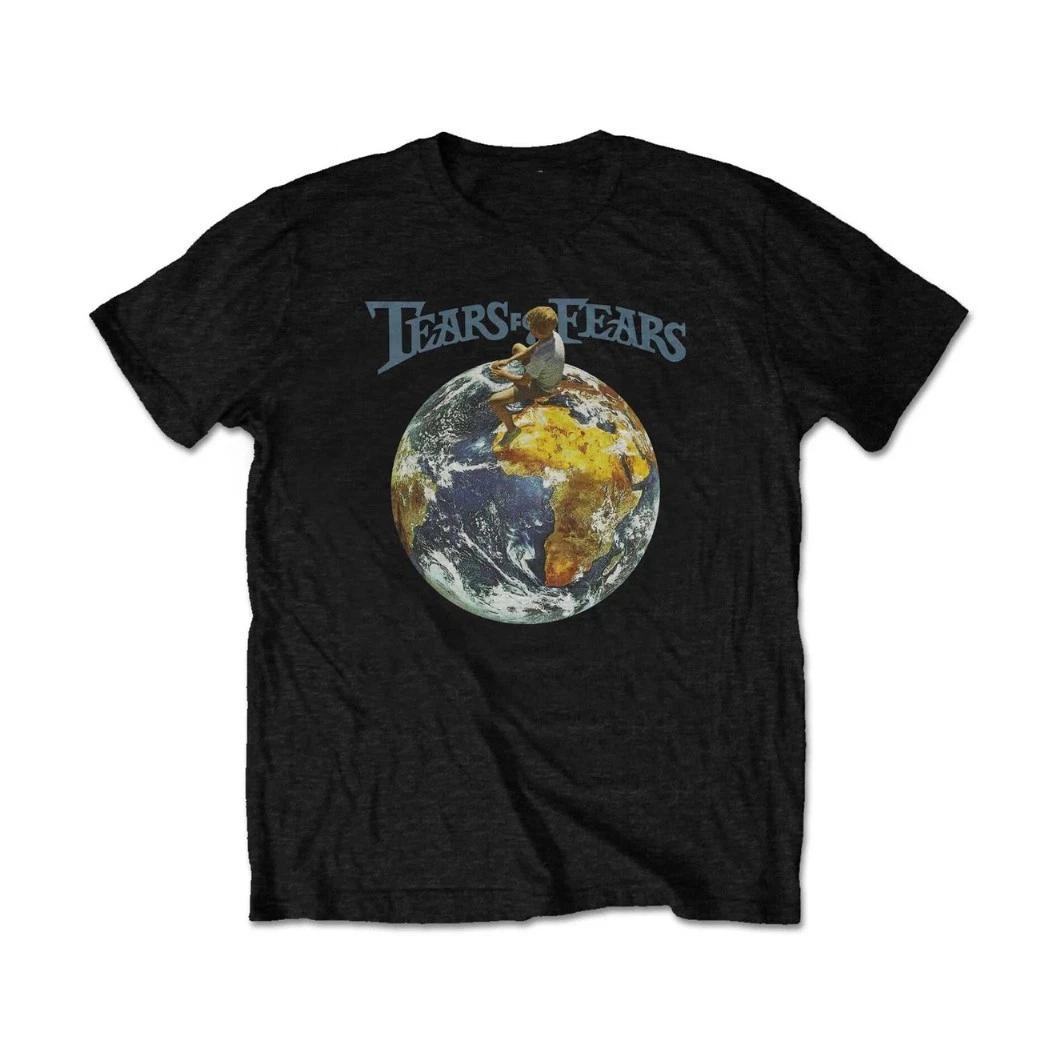 Tears For Fears T-Shirt World Graphic Band Tee Vintage 80s New Wave Pop Top 3XL