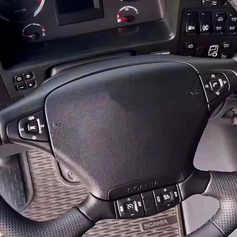 YITRUM 1870909 1870910  Cruise Control Switch Speed Steering Wheel Button Knob Autocruise Menus For Scania P G R T Series Truck