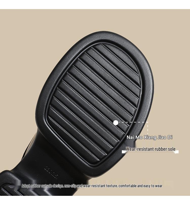 2025 Spring Women's Retro Thick-Soled Leather Mary Jane Loafers