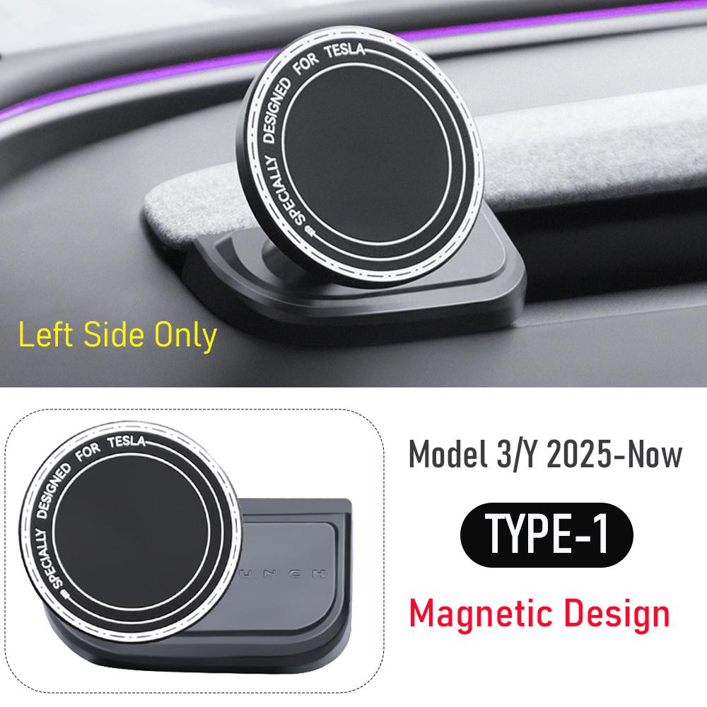 

Phone Holder for Tesla Model Y Juniper Model 3 2026 2026 Accessories Magsafe Car Mount Magnetic Phone Mount Strongest Magnet