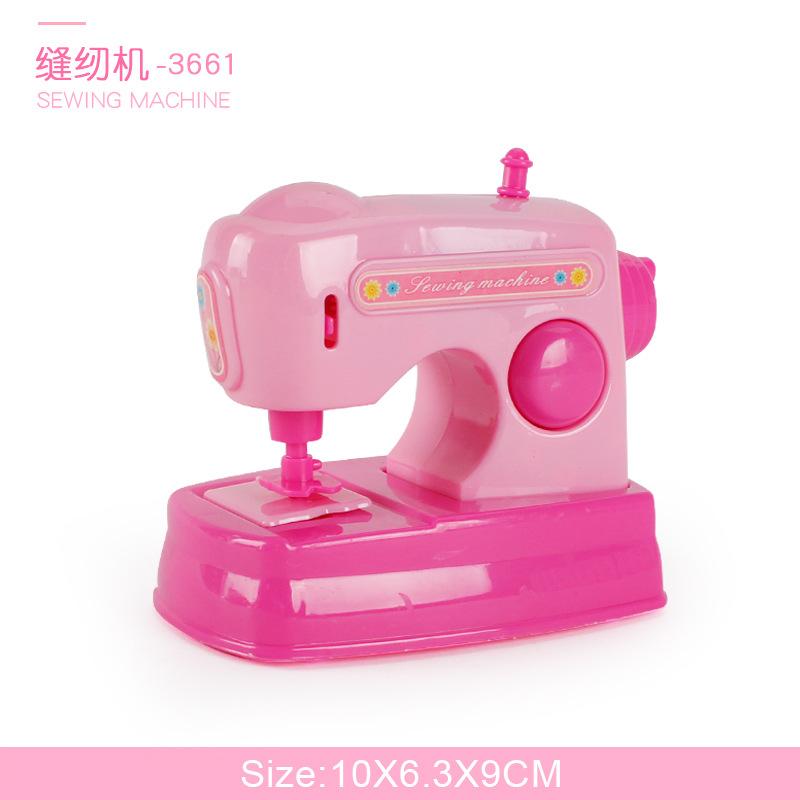 Children's Simulated Kitchen Play House Small Appliances Refrigerator Microwave Hair Dryer Coffee Machine Electric Kettle Toys