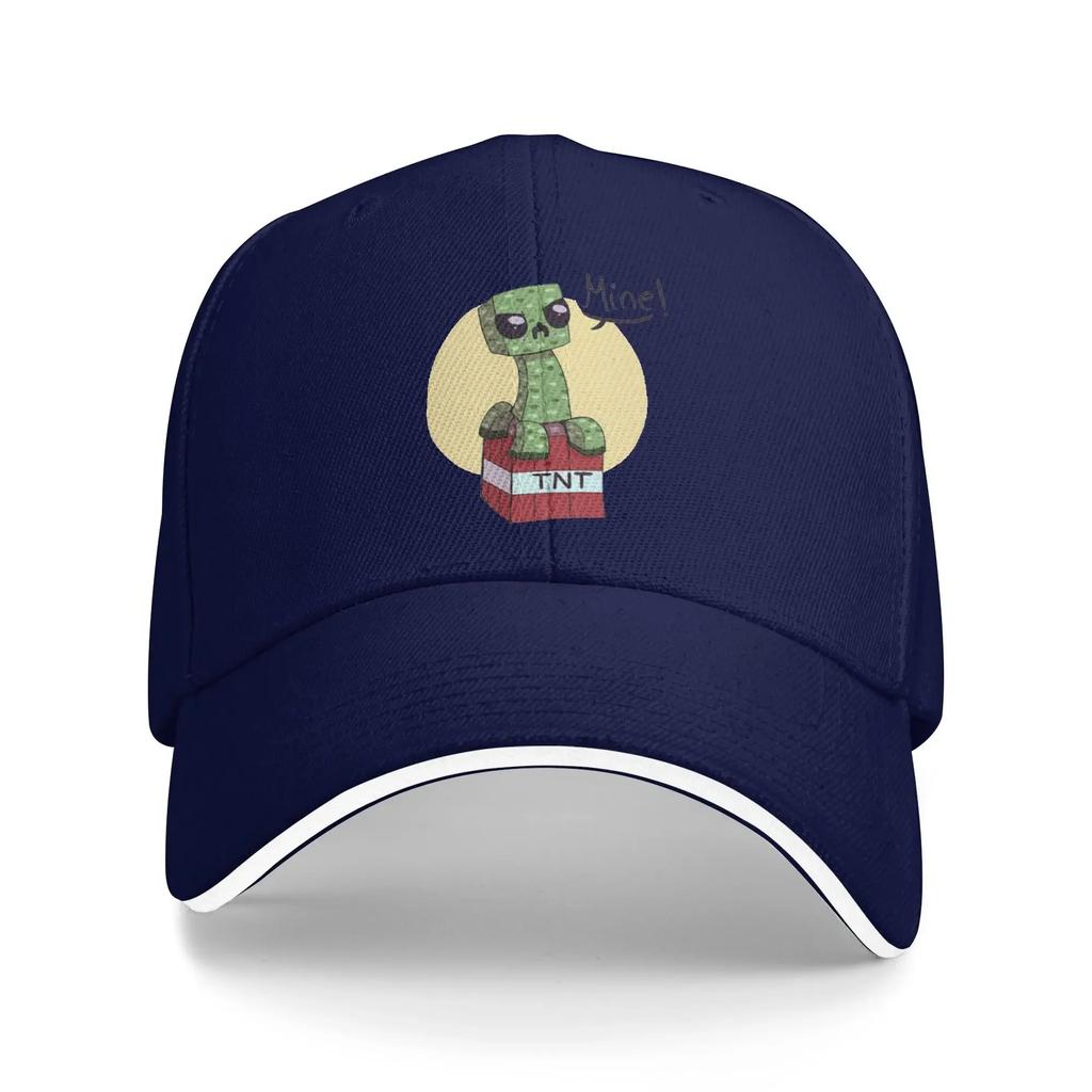 Look At The Sky TNT Chicken Jockey Keep Silent Mine Hiking Baseball Caps WoUnisex Printing Unisex Beach Sunscreen Hat Peaked Cap