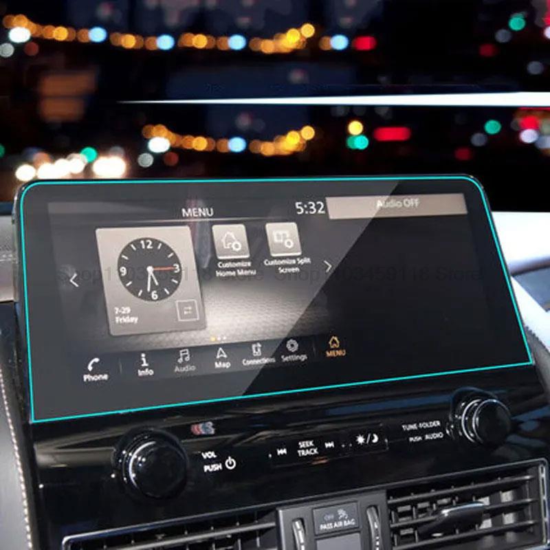 Tempered glass screen protector  film For Nissan Patrol Platinum  12.3 inch Car GPS navigation Central control interior