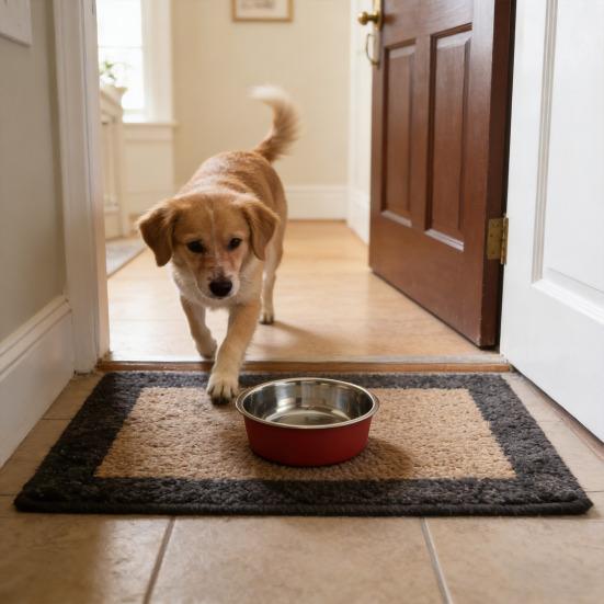 Stainless Steel Dog Bowl Cat Food Bowl with Anti-Slip Bottom Safe Easy to Clean Water Food Bowl for Cats And Dogs Feeding And Drinking