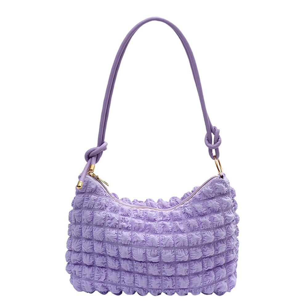 Quilted Padded Shoulder Bag Pleated Bubbles Cloud Large Capacity Handbag Luxury Tote Bags Bucket Designer Ruched Handbags