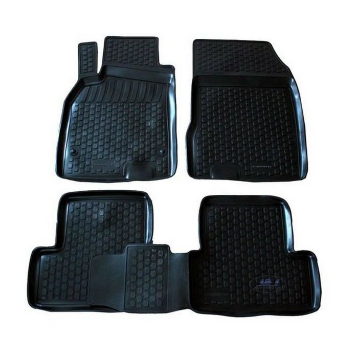 J&J AUTOMOTIVE | Tapis De Sol En Caoutchouc 3D Exclusive Pour Renault Fluence 2009-2017