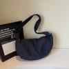 Niche Pleated Nylon Shoulder Bag: 2026 Large Capacity Dumpling Crossbody for Women and Students
