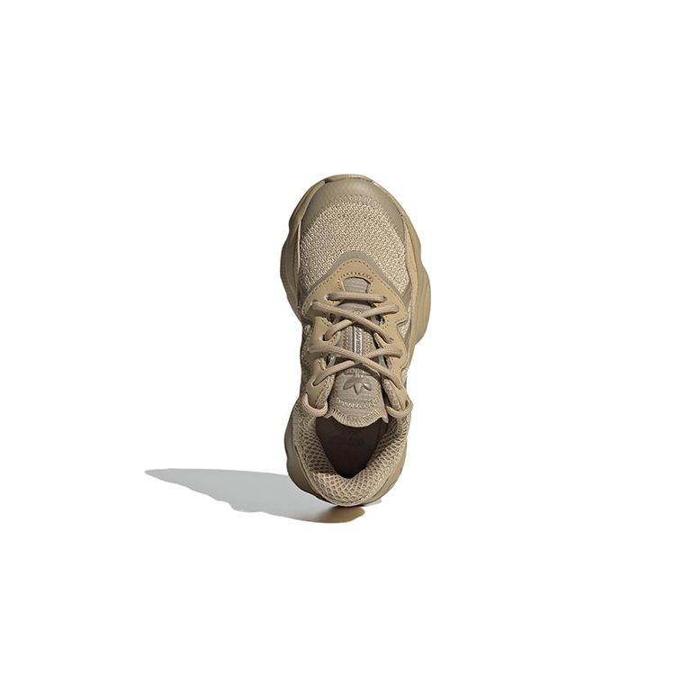 Adidas Originals Ozweego Comfortable Non-Slip Wear-Resistant Breathable Low-Top Sports Casual Shoes Kids Sneakers Brown GX1644