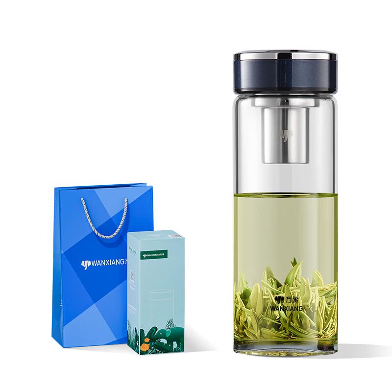 Wandxiang Single-Layer High Borosilicate Glass Tea Cup with Infuser