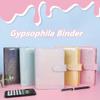 Macaron Glitter Farbe A6 PU Leder DIY Binder Notebook Abdeckungen Tagebuch Bücher Zeitplan Papier Abdeckungen Schule Schreibwaren