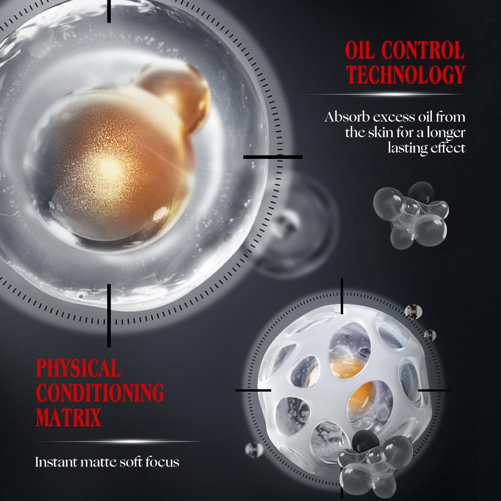 Professional Makeup Setting Spray, Oil-Control, Long-Lasting, Natural Finish, Matte, Refreshing, Quick-Drying Suitable for Setting