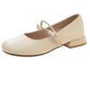 Late Evening Breeze Gentle Shoes Flat-soled Single Shoes Women's New Summer Mary Jane Shoes with Skirts Soft-soled Maternity Shoes